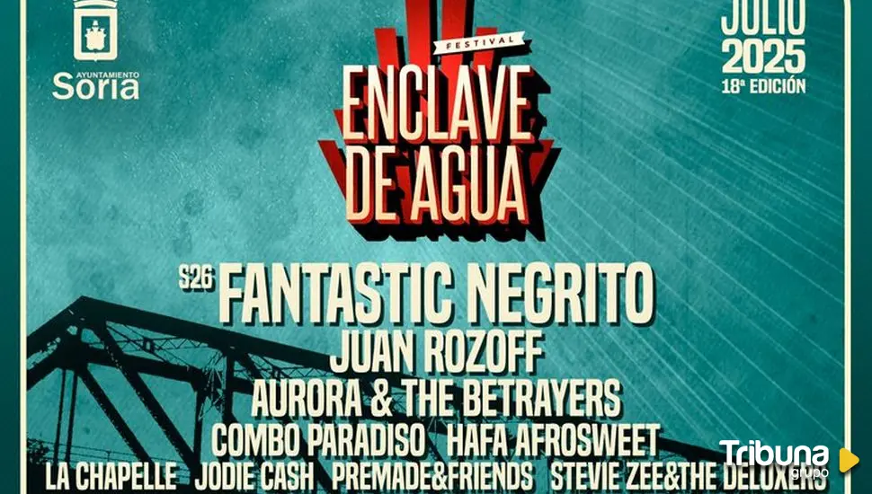 Fantastic Negrito, ganador de tres  Grammy, encabeza el cartel del Enclave de Agua