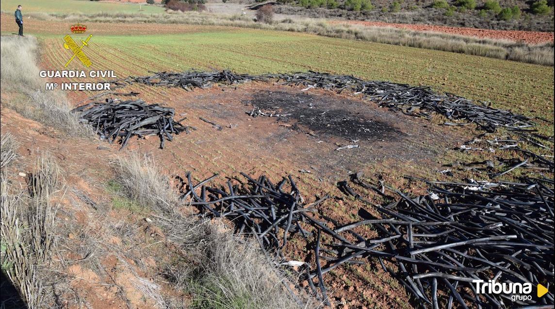 Desarticulado un grupo criminal que robó ocho toneladas de cobre en Soria y Segovia