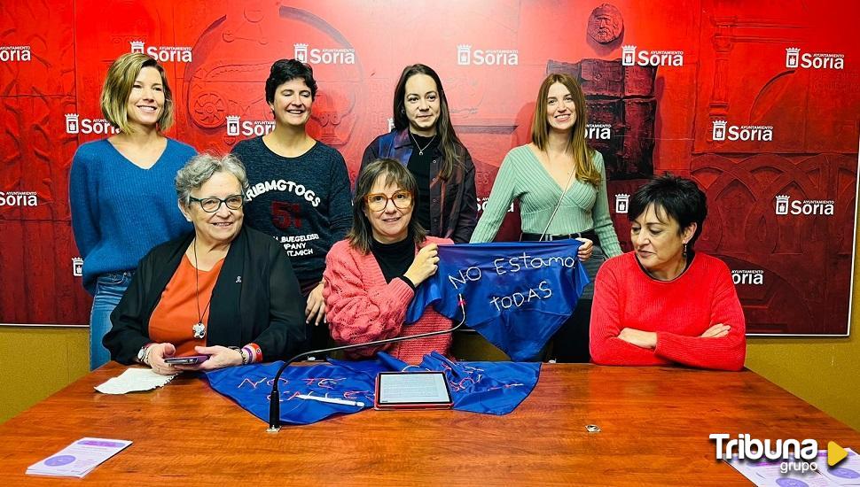 El Consejo Municipal de las Mujeres de Soria presenta la programación del 25N 