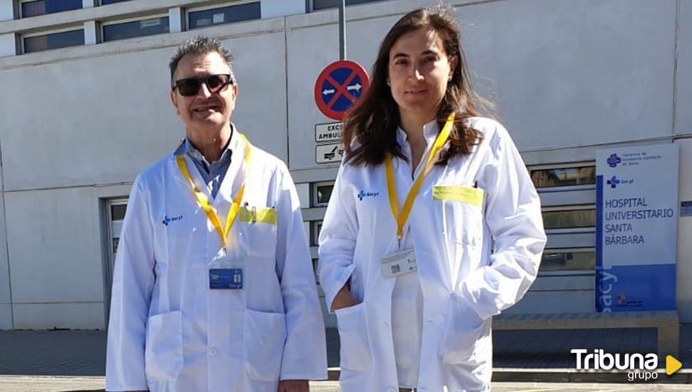 Marta León y José Luis Pérez, nuevos director y subdirector médico del Hospital de Soria