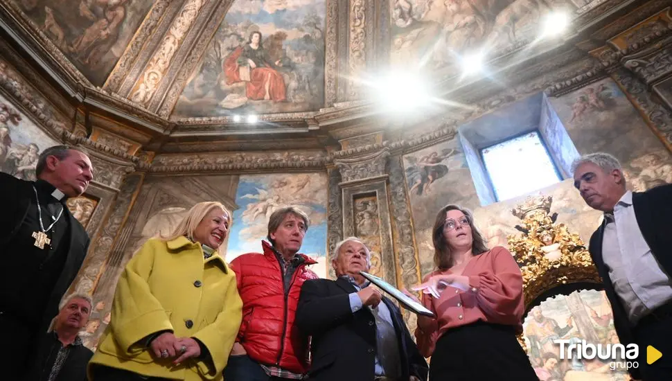 Inversión de un millón de euros para restaurar las pinturas murales y los bienes muebles de San Saturio 