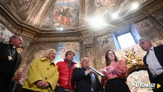 Inversión de un millón de euros para restaurar las pinturas murales y los bienes muebles de San Saturio 