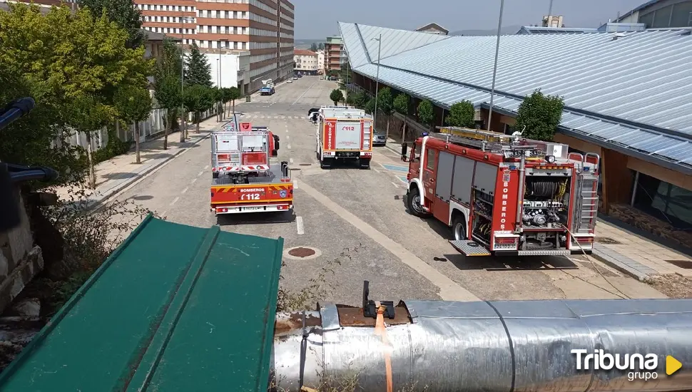 Conato de incendio en una planta situada en Ólvega.