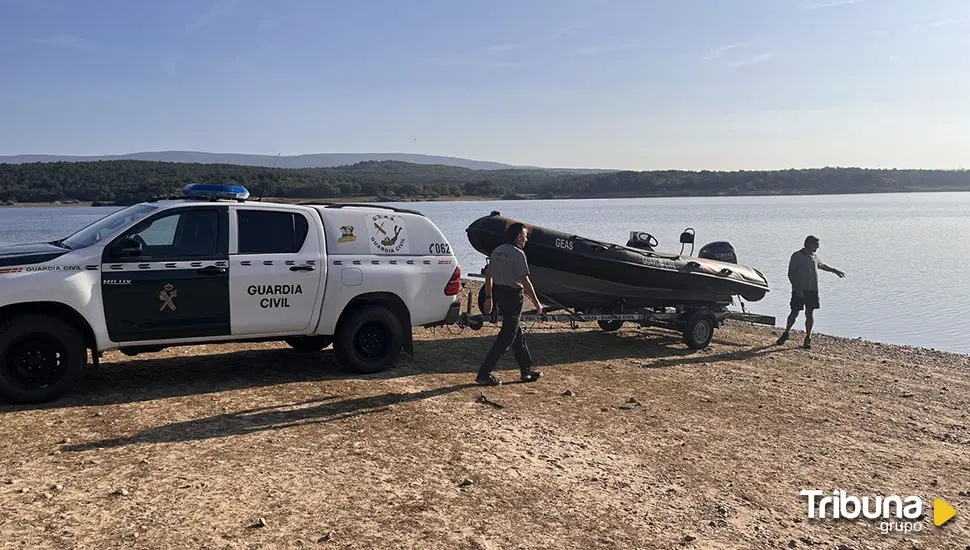 El delegado del Gobierno confía en el pronto hallazgo del desaparecido en el pantano de la Cuerda del Pozo