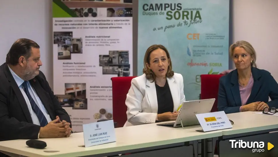 CSIC y UVA aúnan fuerzas en Soria para crear alimentos saludables que mejoren la nutrición